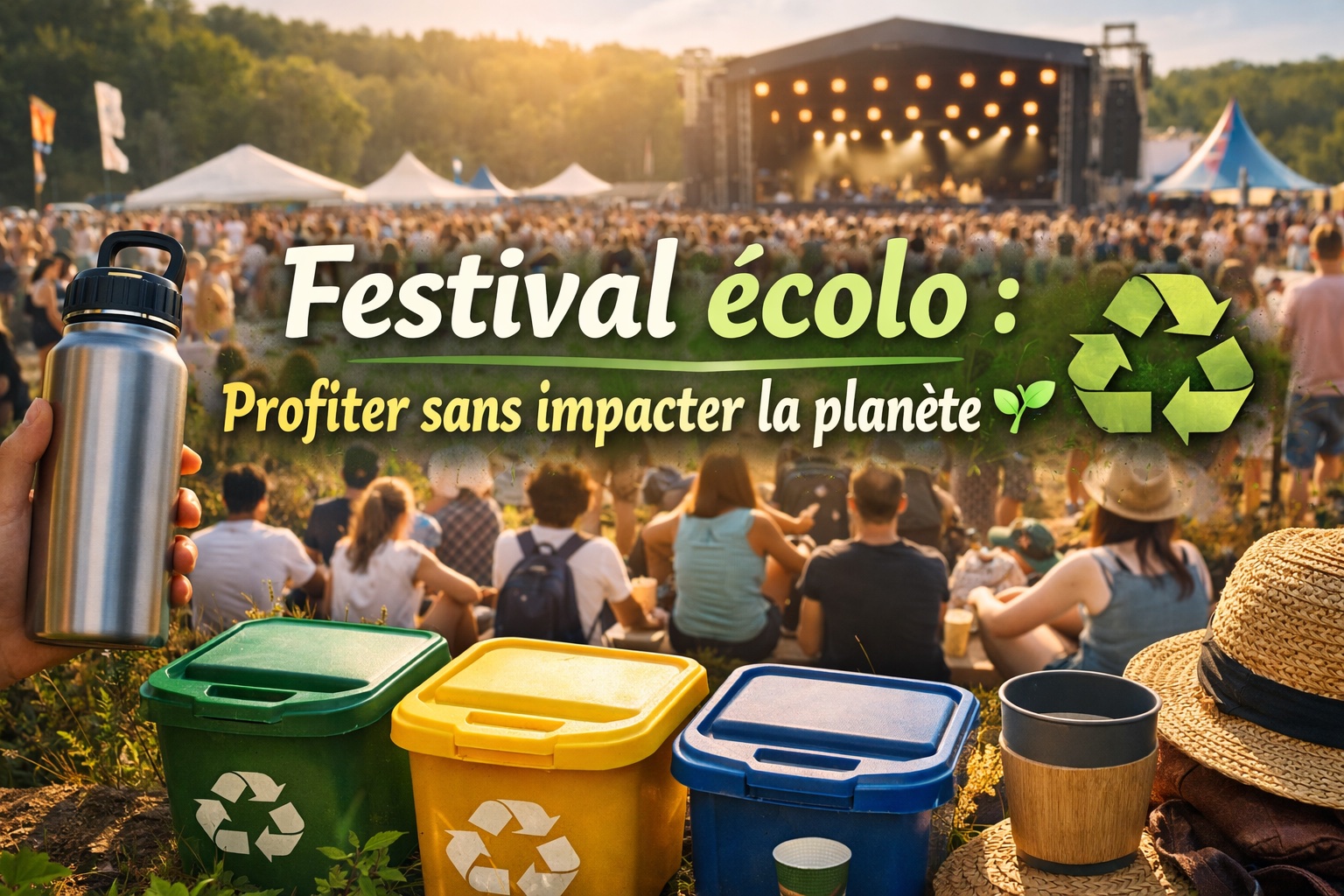 Comment vivre un festival écoresponsable sans se compliquer la vie