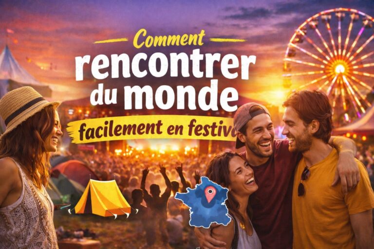 rencontrer du monde en festival