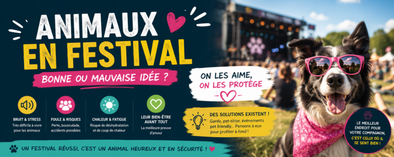 animaux en festival : bonne ou mauvais idée ?