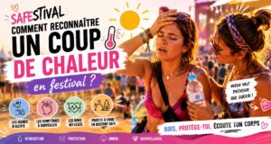 les bons réflexes face à un coup de chaud en festival