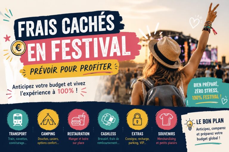 quels sont les frais cachés en festival