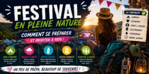 préparer son festival en pleine nature