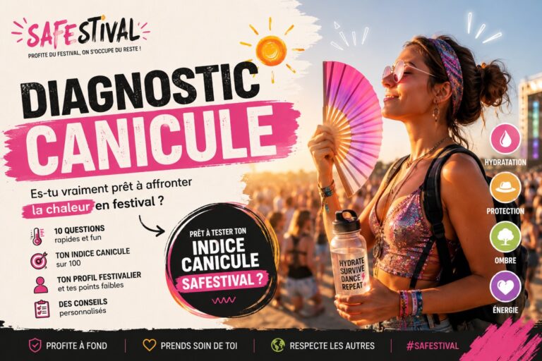 comment lutter contre la chaleur en festival