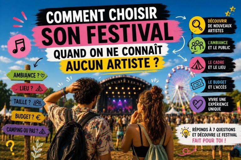 comment choisir son festival quand on ne connait pas les artistes