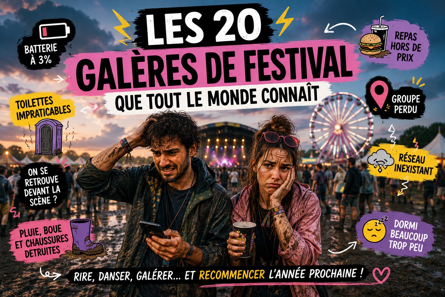 les 20 grandes galères des festivals