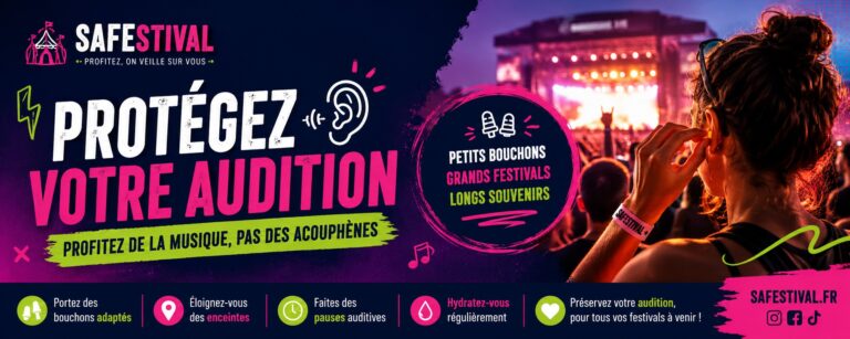 protéger son audition en festival