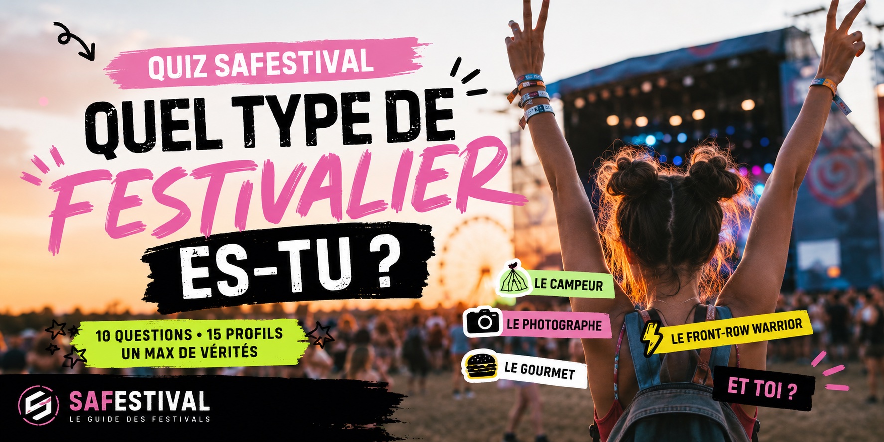 quel type de festivalier es-tu ?