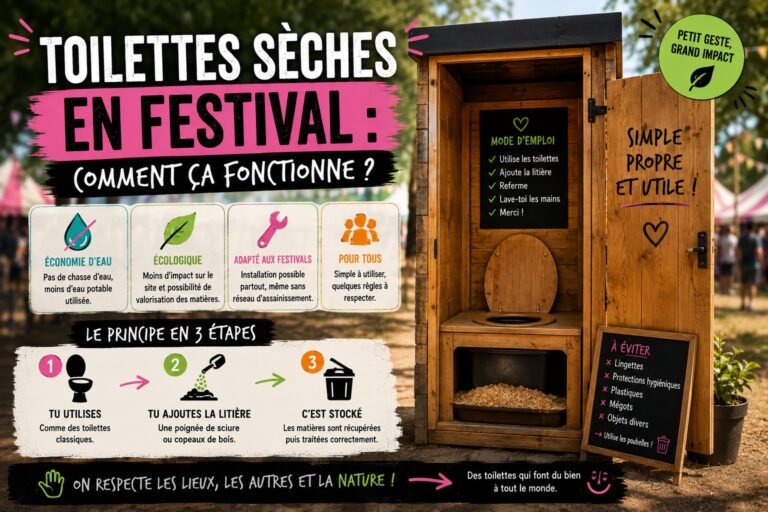fonctionnement toilettes sèches